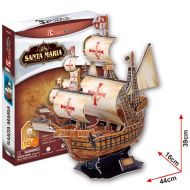 Cubicfun 3D puzzle Plachetnica Santa Maria 113 - cena, porovnanie