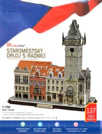 Cubicfun 3D puzzle Staromestský orloj s radnicou 137