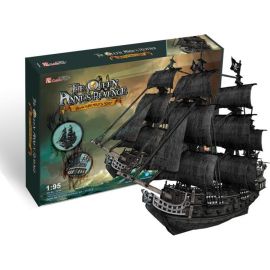 Cubicfun 3D puzzle Plachetnica Queen Anne's Revenge 328