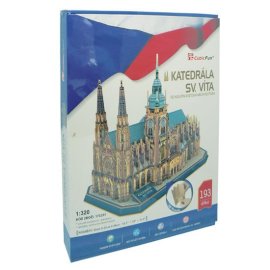 Cubicfun 3D puzzle Katedrála svatého Víta 193