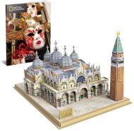 Cubicfun 3D puzzle National Geographic: Námestie svätého Marka 107 - cena, porovnanie