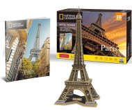 Cubicfun 3D puzzle National Geographic: Eiffelova veža 80 - cena, porovnanie