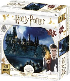HM Studio 3D puzzle Harry Potter - Bradavice v noci 500