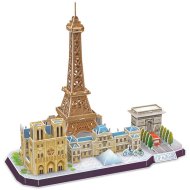 Cubicfun 3D puzzle CityLine panorama: Paříž 114 - cena, porovnanie