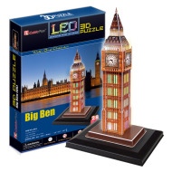 Cubicfun 3D puzzle Big Ben LED 28 - cena, porovnanie