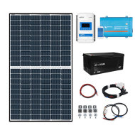 Ecoprodukt Solárny ostrovný systém 12V 800VA 370Wp 200Ah s 30A MPPT - cena, porovnanie