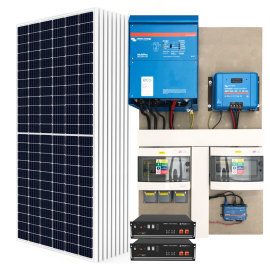 Ecoprodukt Plug & Play hybridný solárny systém Victron 48V 3000VA 3,64kWp 7,2kWh