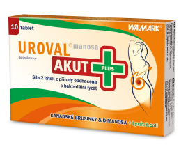 Walmark Uroval Manosa Akut Plus 10tbl