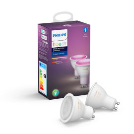 Philips Hue White and Color ambiance 5.7W GU10 2ks