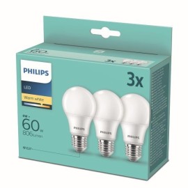 Philips LED Mini Globe 9-60W E27 2700K 3ks