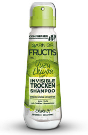 Garnier Fructis Yuzu Lemon Invisible Dry Shampoo 100ml