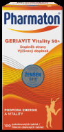 Pharmaton Geriavit Vitality 50+ 100tbl - cena, porovnanie
