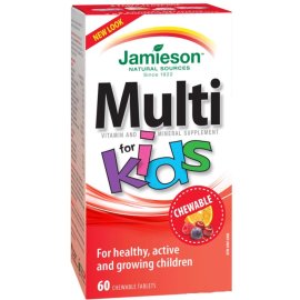 Jamieson Kids Multivitamín na cmúľanie 60tbl