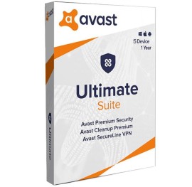 Avast Ultimate 5PC 1 rok