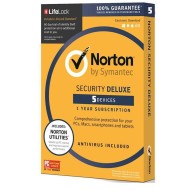 Norton Security Deluxe 5 PC 1 rok - cena, porovnanie