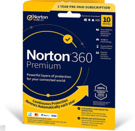 Norton 360 Premium 25GB 10 PC 1 rok