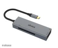 Akasa USB 3.2 Type-C čítačka AK-CR-09BK - cena, porovnanie