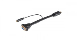 Akasa HDMI na VGA AK-CBHD18-20BK