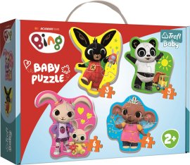 Trefl Puzzle baby Bing Bunny a priatelia