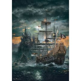 Clementoni Puzzle Pirátska loď 1500