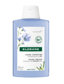 Klorane Šampón s BIO ľanom - Volume 200ml