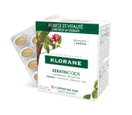 Klorane KeratinCaps - Sila & vitalita 30tbl - cena, porovnanie