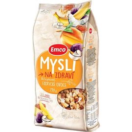 Emco Mysli chrumkavé - exotické ovocie 750g