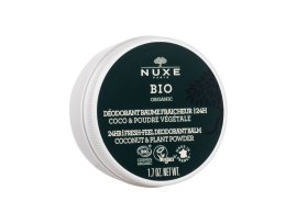 Nuxe Bio Organic 24H Fresh-Feel Deodorant Balm Coconut & Plant Powder 50g