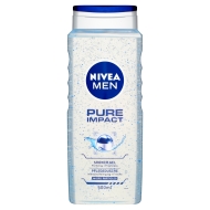 Nivea Men Pure Impact Shower gel 500ml - cena, porovnanie