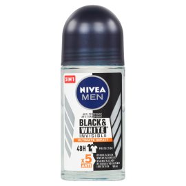 Nivea Men Invisible Black & White guľôčkový antiperspirant 50ml