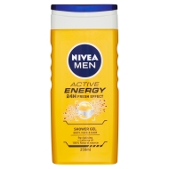 Nivea Men Active Energy Sprchovací gél 250ml - cena, porovnanie