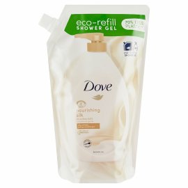 Dove Nourishing Silk sprchový gél náhradná náplň 720ml