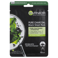Garnier Pure Charcoal Algae Pleťová maska 1ks - cena, porovnanie