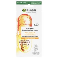 Garnier Skin Naturals Vitamin C Ampoule Sheet Mask 1ks - cena, porovnanie