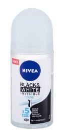 Nivea Black & White Invisible Pure Antiperspirant 50ml