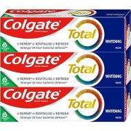 Colgate Total Whitening 3x75ml - cena, porovnanie