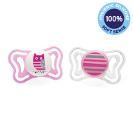 Chicco Physio Light silikon dievča 6-16m 2ks - cena, porovnanie