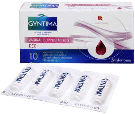 Herb Pharma Fytofontana Gyntima Vaginálne čapíky Deo 10ks