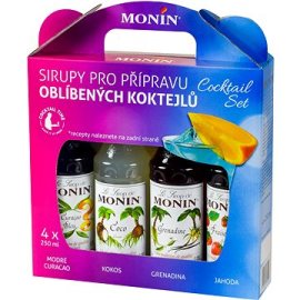 Monin Cocktail box 4x0,25l