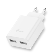 I-Tec USB Power Charger 2 Port 2.4A CHARGER2A4W