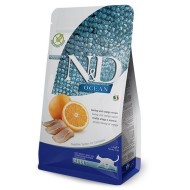 N&D OCEAN GF Adult Herring & Orange 1,5kg - cena, porovnanie