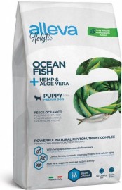 Alleva HOLISTIC dog puppy & junior medium fish 12kg