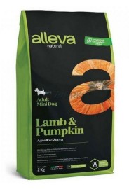 Alleva NATURAL dog lamb & pumpkin adult mini 2kg