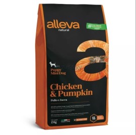 Alleva NATURAL dog chicken & pumpkin puppy mini 12kg