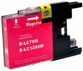 Brother Cartridge LC1280XLM, purpurová (magenta), kompatibilný