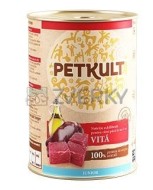 Petkult Dog Konzerva Junior Hovädzie 400g - cena, porovnanie