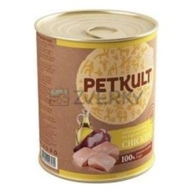 Petkult Dog Konzerva Adult Kura 800g