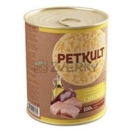 Petkult Dog Konzerva Adult Kura 800g - cena, porovnanie