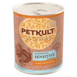 Petkult Dog Konzerva Sensitive Morka 800g