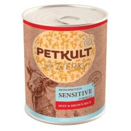 Petkult Dog Konzerva Sensitive Hovädzie 800g - cena, porovnanie